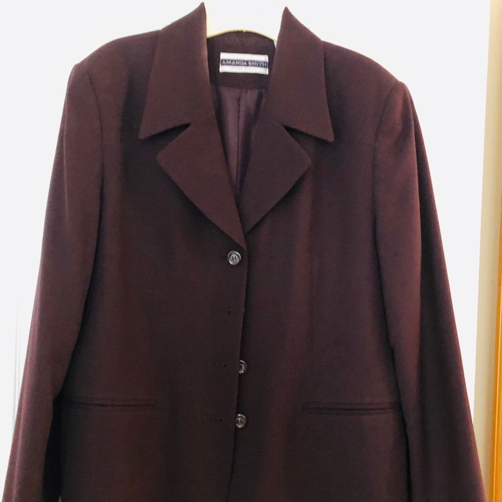 3pc. Plum pant/skirt set